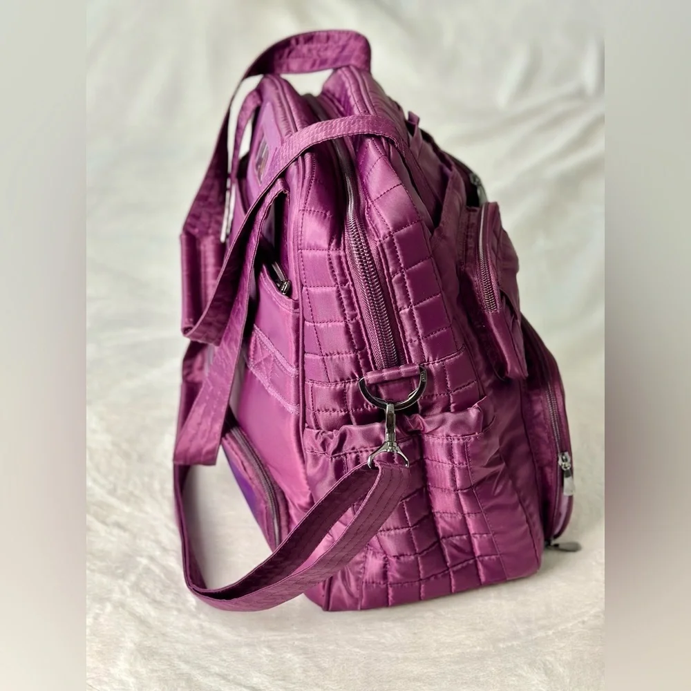 Lug Puddle Jumper Convertible Tote Bag in Purple